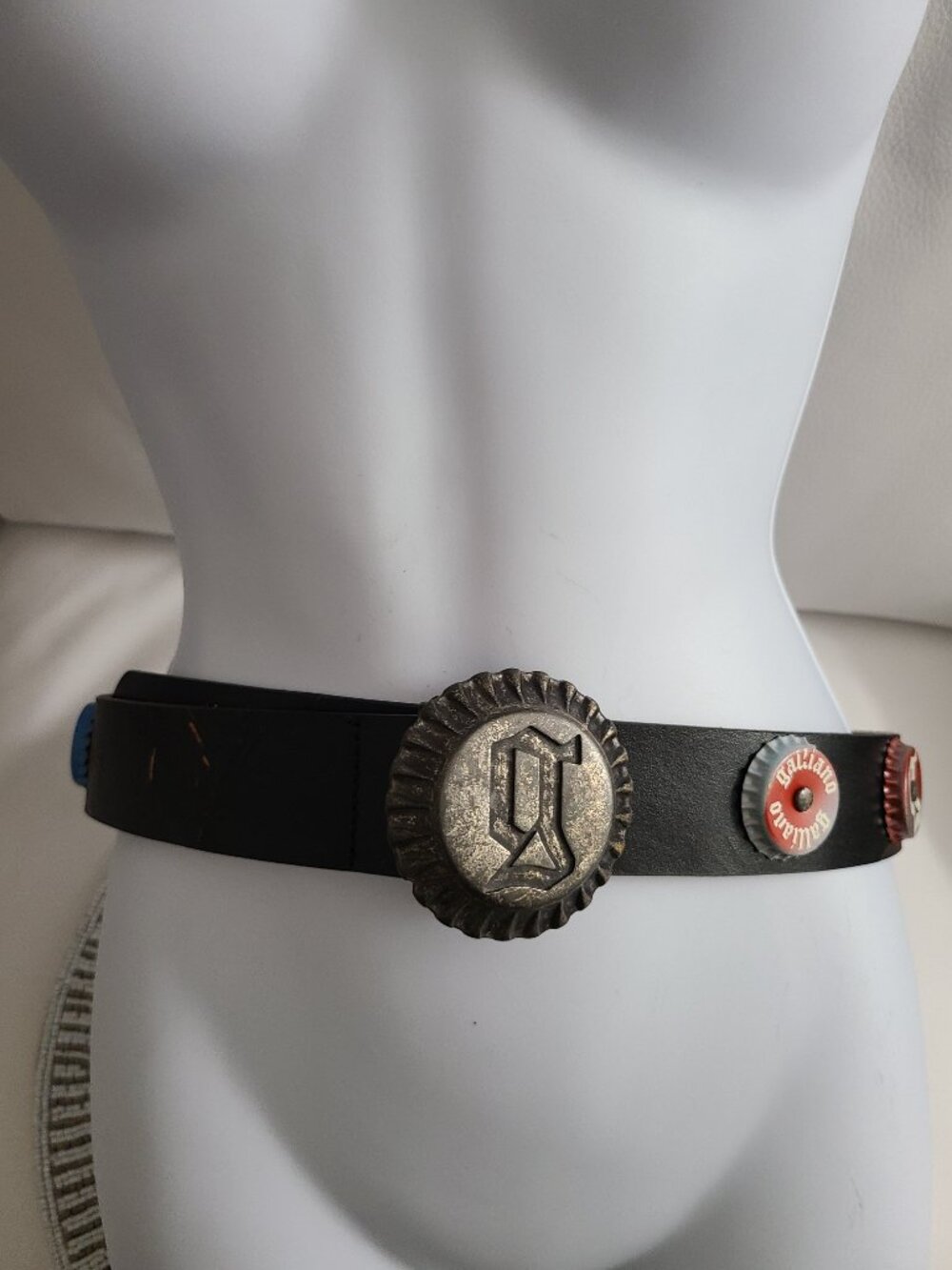 Galliano women Leather Belt